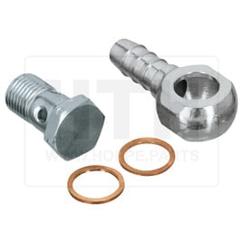 Hohlschrauben mit Zunge • für Tec-Rohr Ø 12 mm