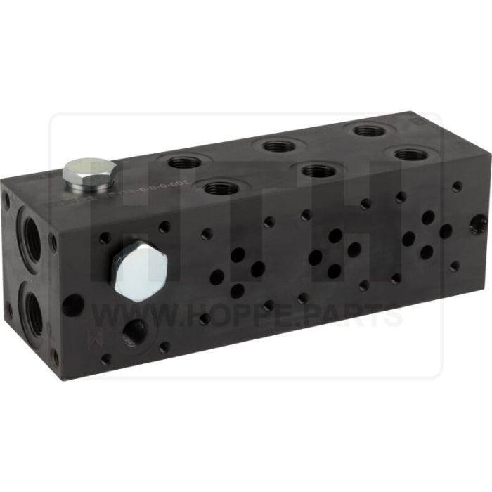 fuss/patroneplatte 3-fach NG06 Stahl