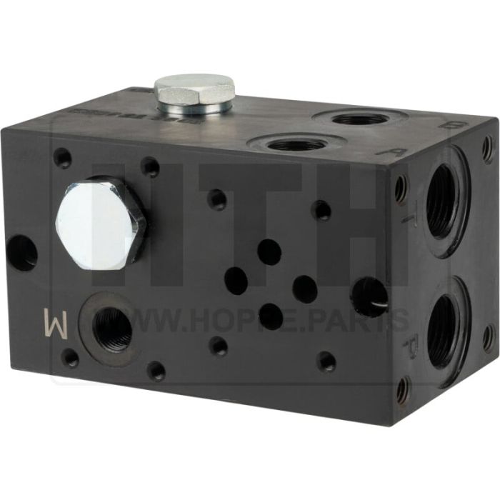 fuss/patroneplatte 1-fach NG06 Stahl