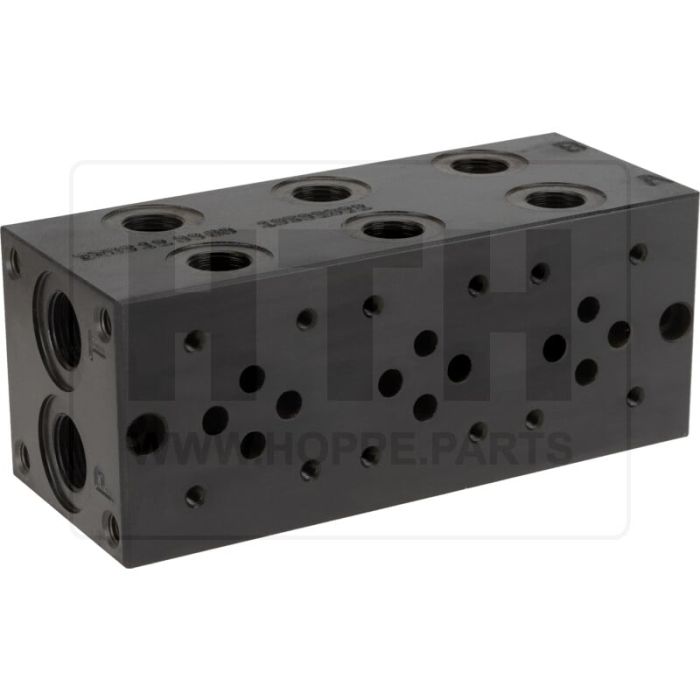 Fußplatte 1-fach NG06 Stahl