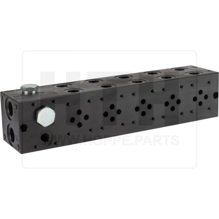 fuss/patroneplatte 5-fach NG06 Stahl