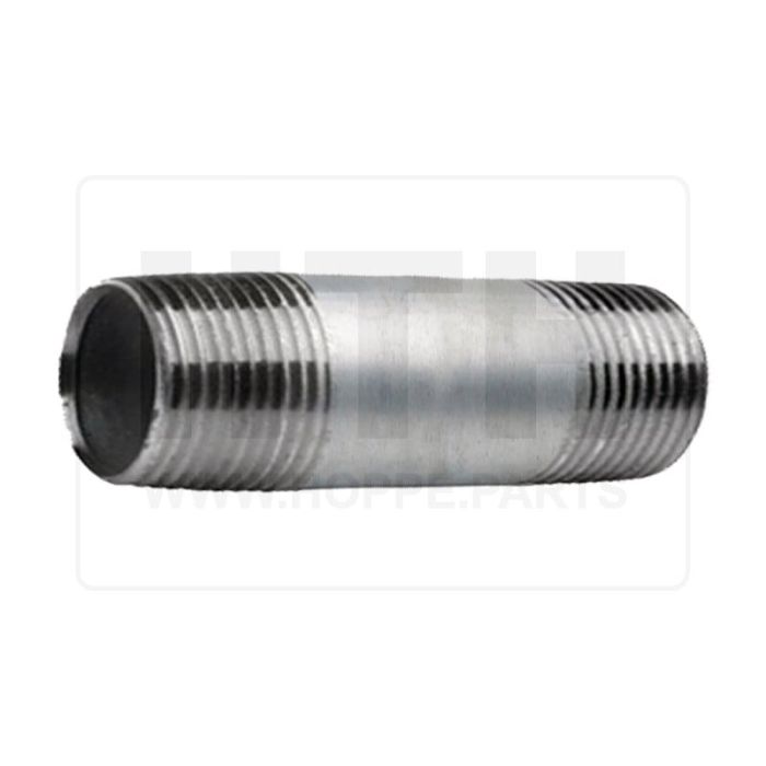 Rohrhülse 150 mm lang 2x1" AG verzinkt
