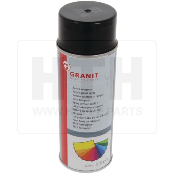 Sprayfarbe - schwarz glänzend - 400 ml S