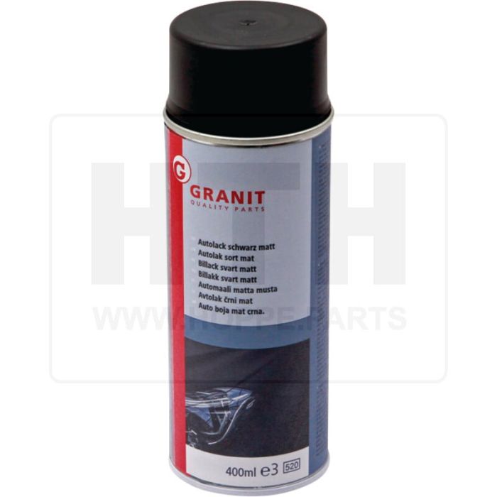 Sprayfarbe - schwarz matt -