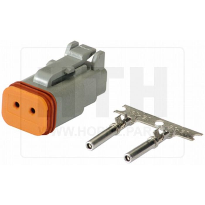 Stecker D 2-polig 12V-24V DC Stecker D 2-polig 12V-24V DC
