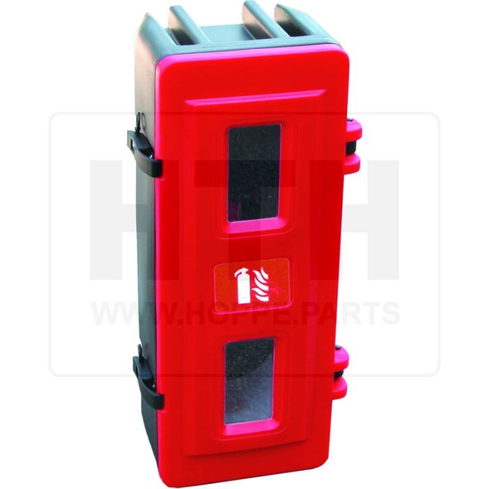Feuerlöscherk. rot/schwarz 830x330x265