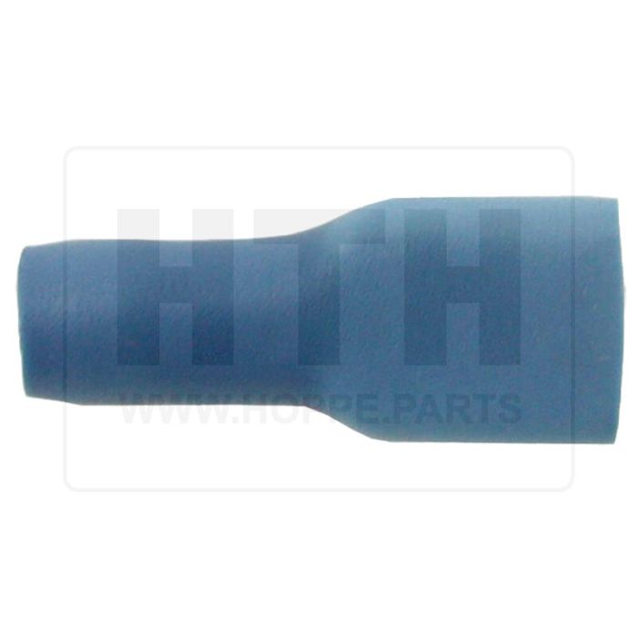 Flachstecker blau - vollisoliert -