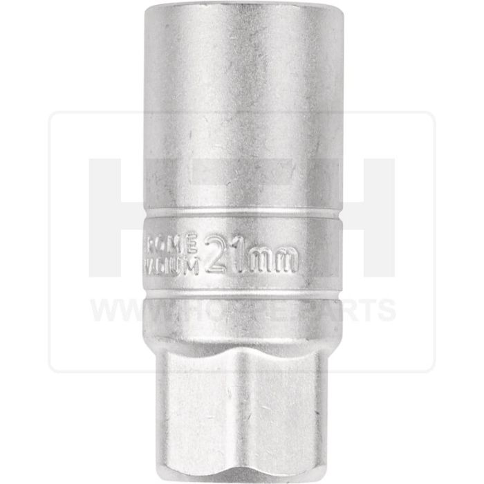 1/2'' Stecknuss für Zündkerzen, 21mm