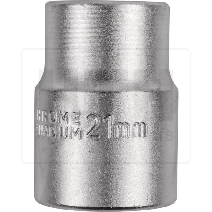 3/4'' Sechskant-Stecknuss, kurz, 21mm 3/4'' Sechskant-Stecknuss, kurz, 21mm