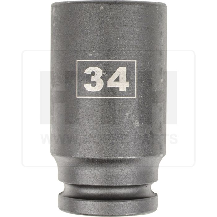 3/4'' Sechskant-Kraftstecknuss, 34mm