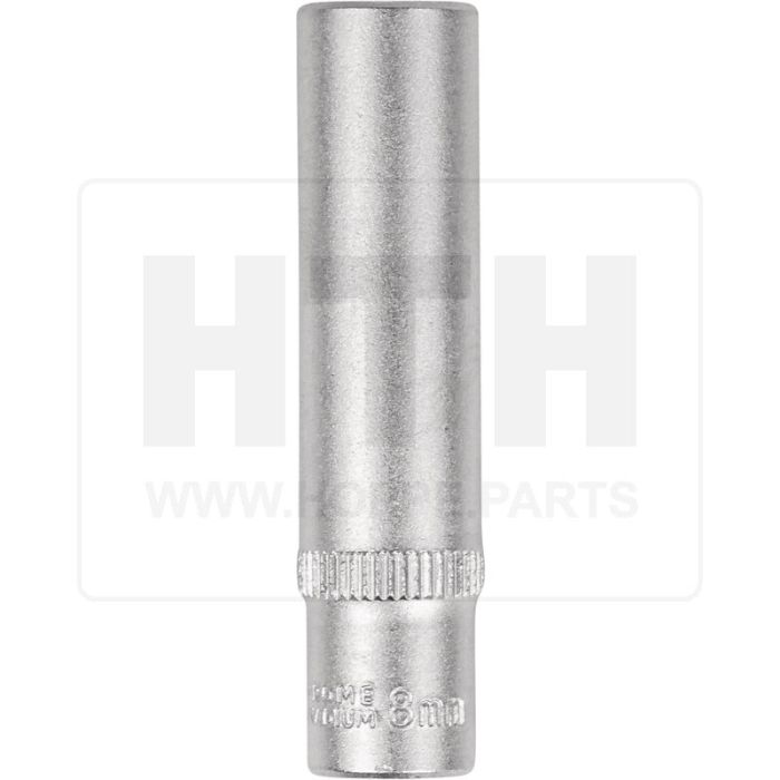 1/4'' Sechskant-Stecknuss, lang, 8mm