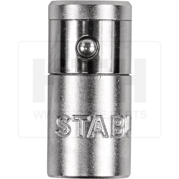 1/4''Bit-Adapter-Stecknuss,m. Spannring