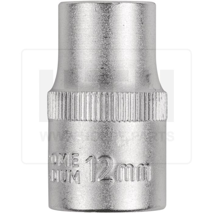 1/2'' Sechskant-Stecknuss, 12mm