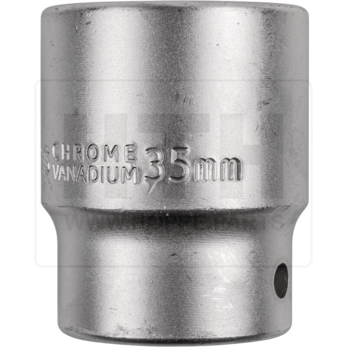 3/4'' Sechskant-Stecknuss, kurz, 35mm 3/4'' Sechskant-Stecknuss, kurz, 35mm