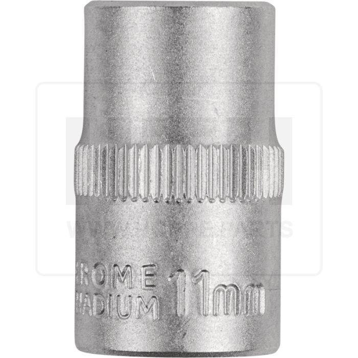 3/8'' Sechskant-Stecknuss, 11mm 3/8'' Sechskant-Stecknuss, 11mm