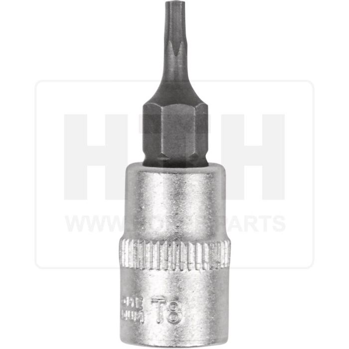 1/4'' Bit-Stecknuss TX-stern, T8