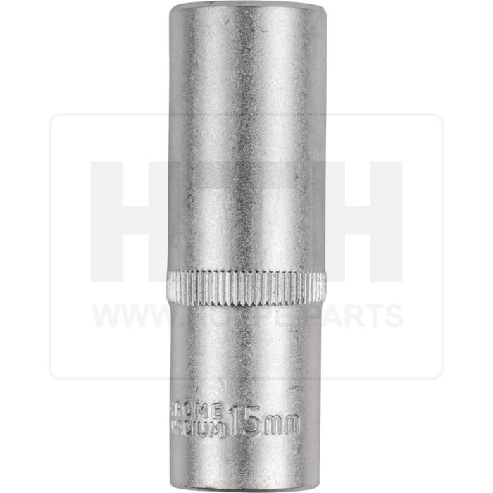 3/8'' Sechskant-Stecknuss, lang, 15mm