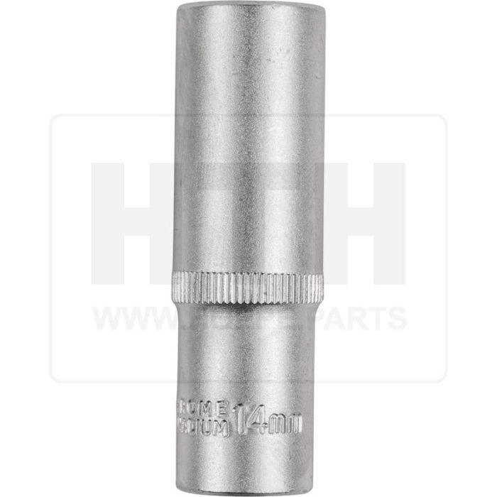 3/8'' Sechskant-Stecknuss, lang, 14mm