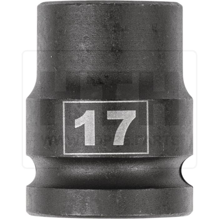 1/2'' Sechskant-Kraftstecknuss, 17mm