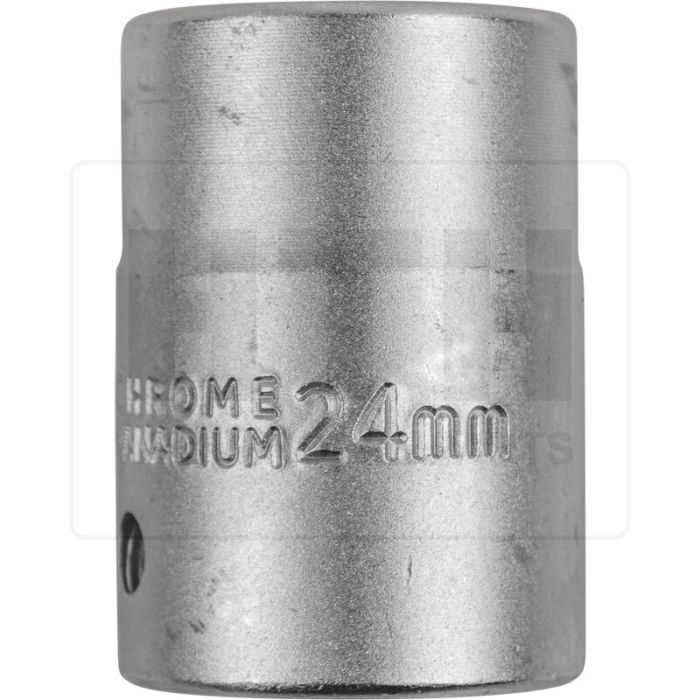 3/4'' Sechskant-Stecknuss, kurz, 24mm 3/4'' Sechskant-Stecknuss, kurz, 24mm