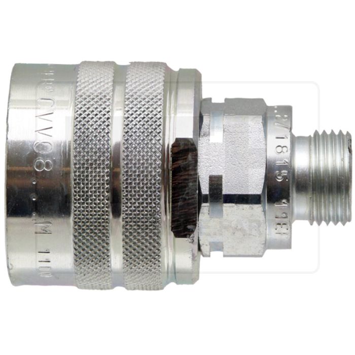 Hydraulikkupplung BG3 12L Loshälfte