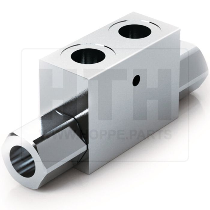 Doppel entsp. Rückschlagventil 1/2" BSP
