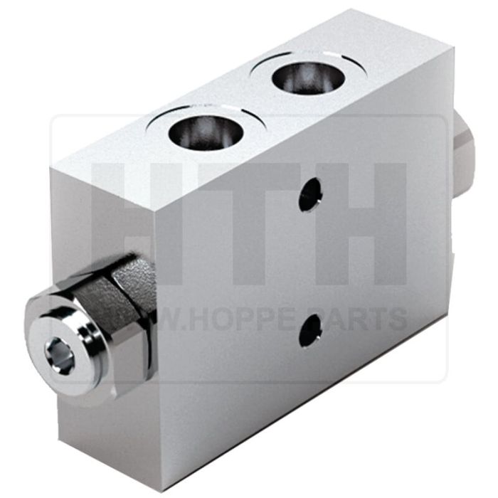 Doppel entsp. Rückschlagventil 1/2" BSP