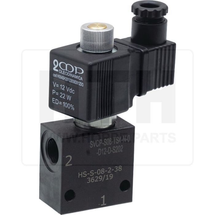 2/2-Wegeventil NO 3/8" 12V