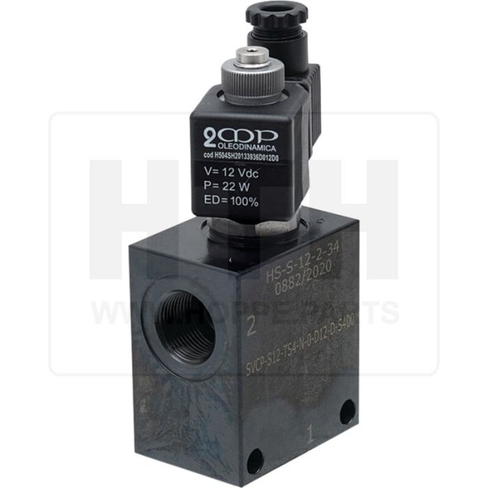 2/2-Wegeventil NO 3/4" 12V