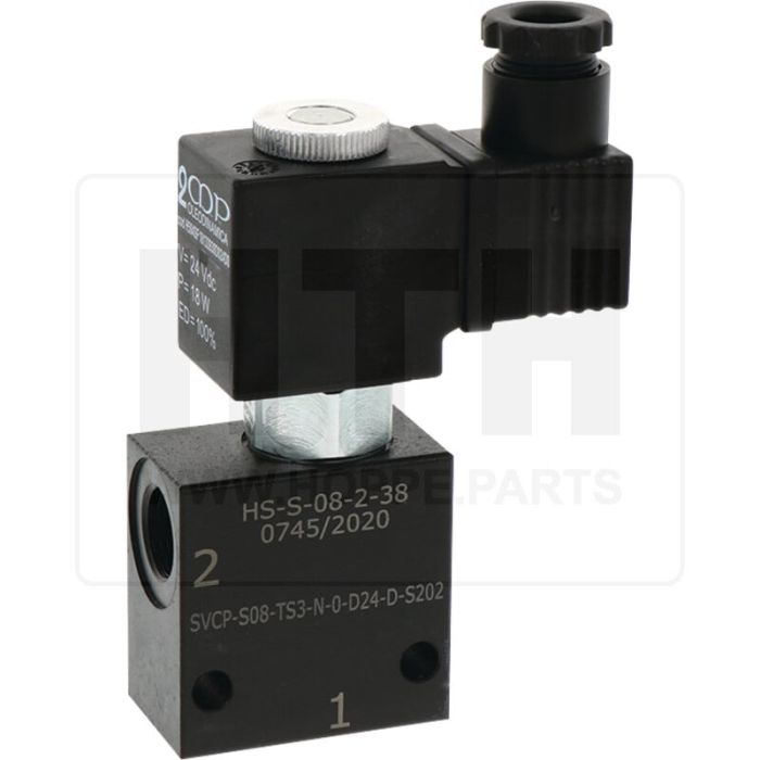 2/2-Wegeventil NC 3/8" 24V