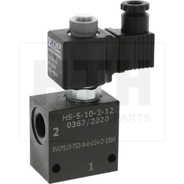 2/2-Wegeventil NC 1/2" 24V