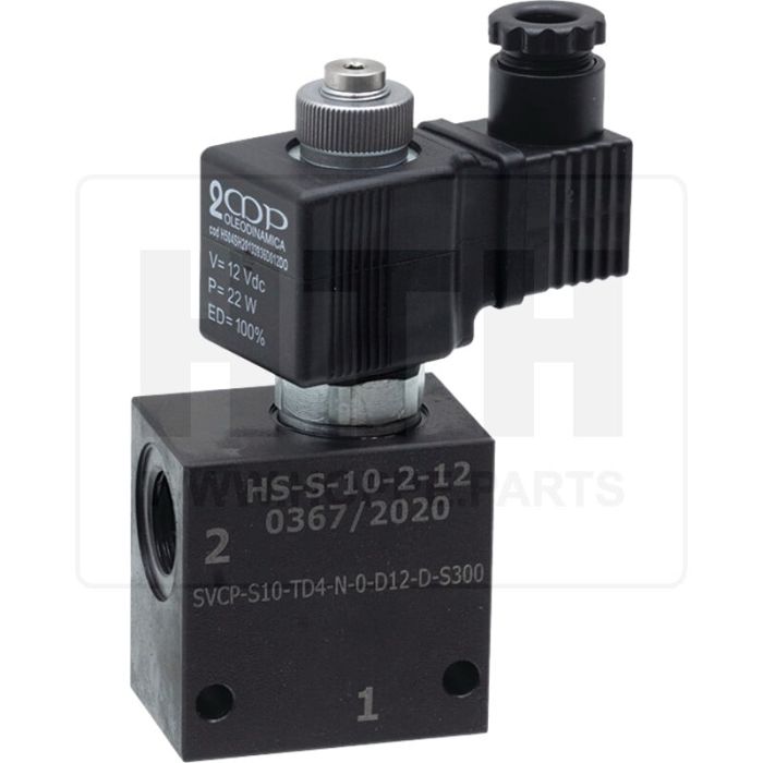 2/2-Wegeventil NO 1/2" 12V