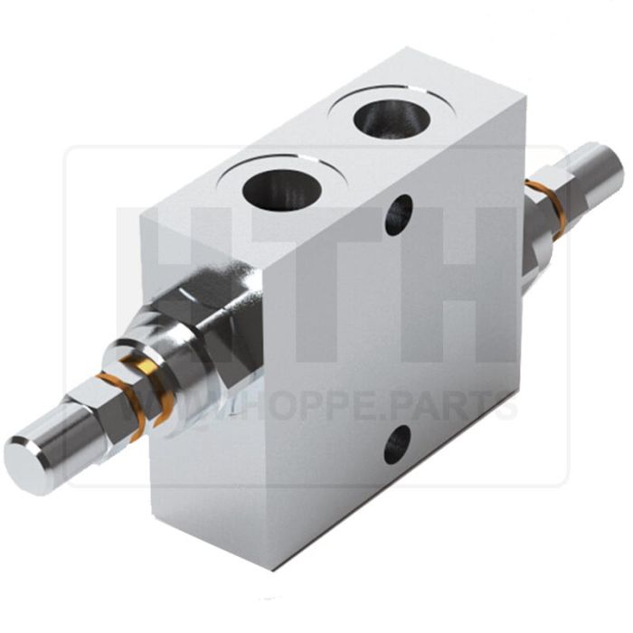 Doppel DBV 1/2" BSP 30-180 bar