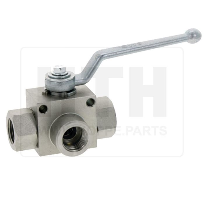3-Hahn-loch BKR-3L-DN 04-G 1/8" BSP