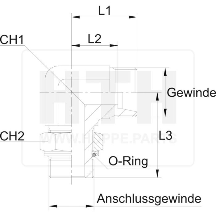 X-WEAR 14 S 1/2 - WD 90°