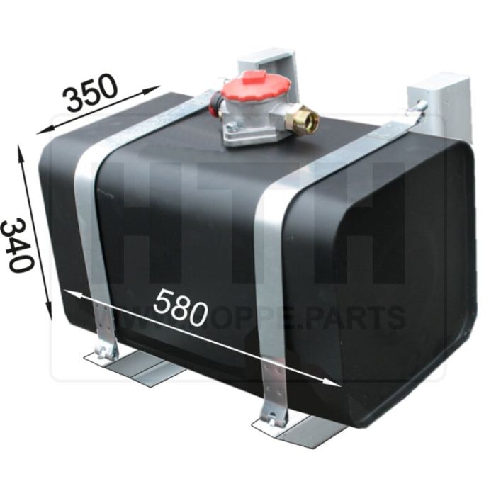 Hydrauliktank 65 l ST 580x340x350 RF