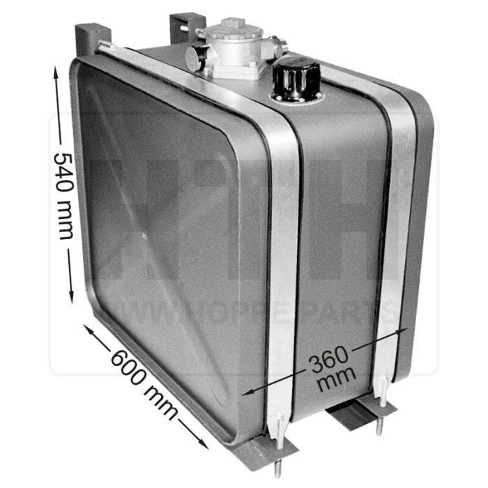 Hydrauliktank 104 l ST 360x540x600 RF