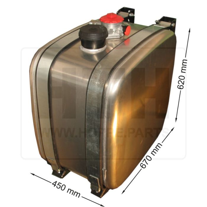 Hydrauliktank 155 l AL 450x620x670 RF