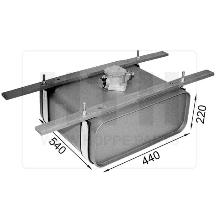 Hydrauliktank 48 l ST 540x220x440 RF