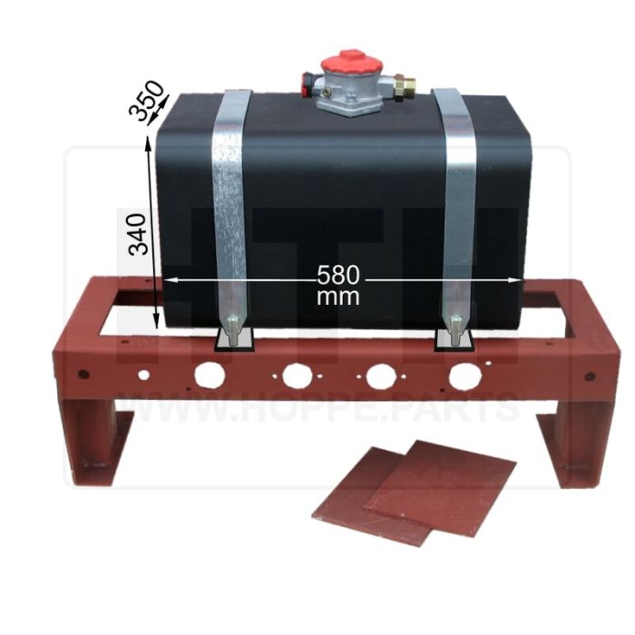 Hydrauliktank 65 l ST 580x340x350 RF Hydrauliktank 65 l ST 580x340x350 RF