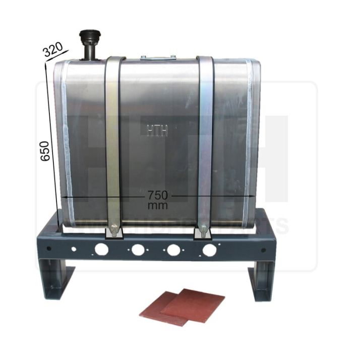 Hydrauliktank 130 l AL 750x650x350 Hydrauliktank 130 l AL 750x650x350