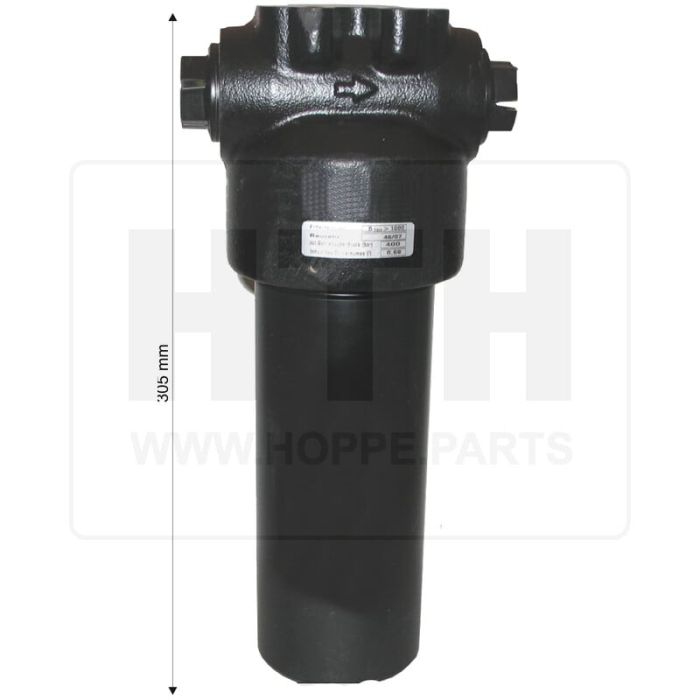 Hochdruckfilter 180 l Schluckvolumen