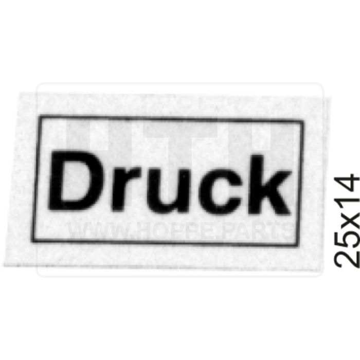 Aufkleber - Druck -
