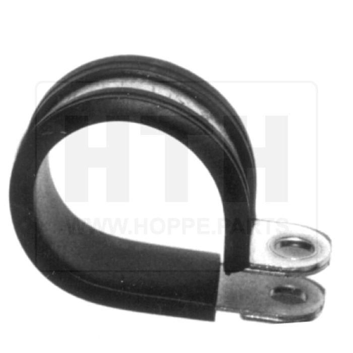 Schlauchschelle Gummimantel DN-35