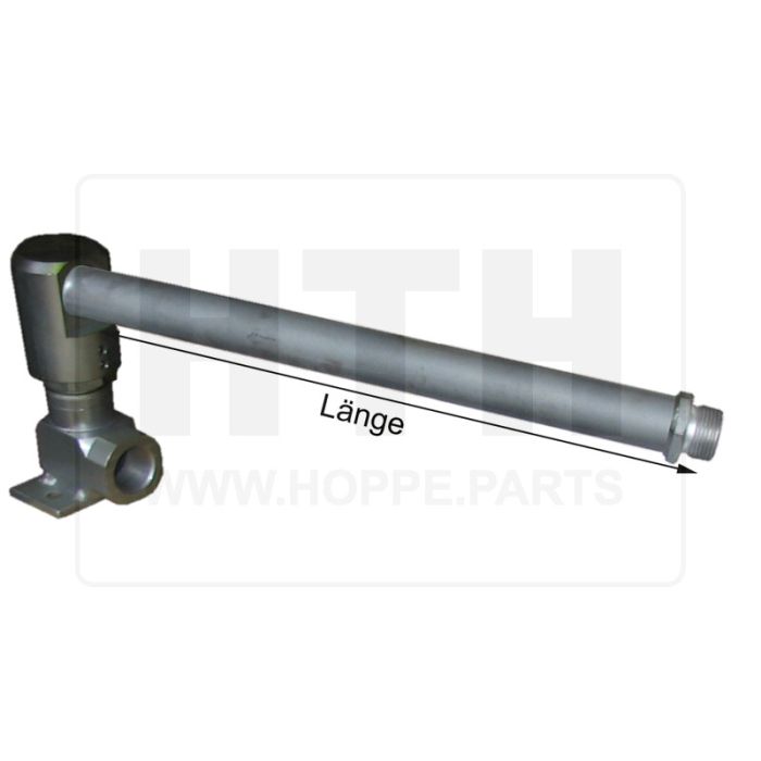 Rohrpendel 650 mm, 1" AG, 1" IG 90°