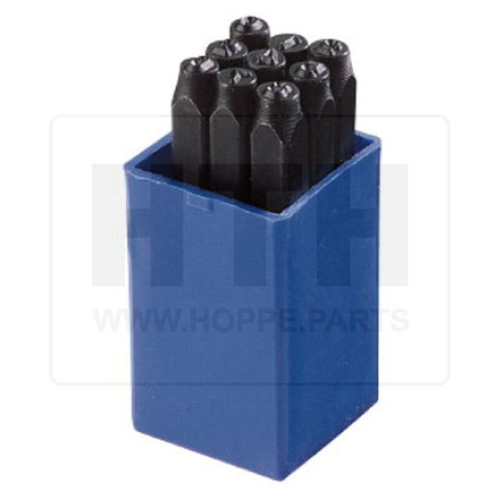 Schlagzahlen 0-9 - 6 mm hoch