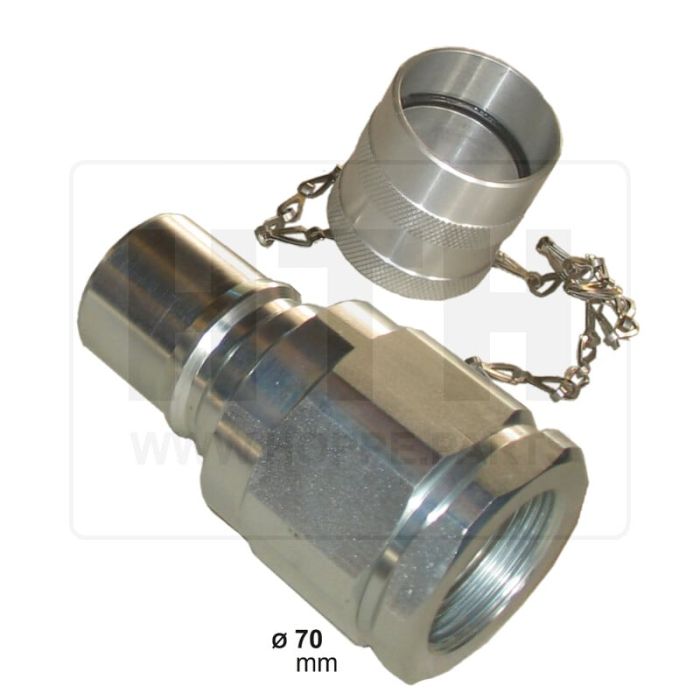 Hydraulikkupplung DN40 zum Stecken