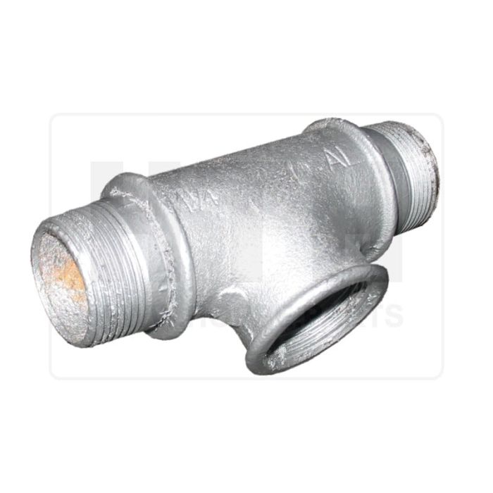 T-Stück 2x 1 1/4" AG - 1x 1/4" IG