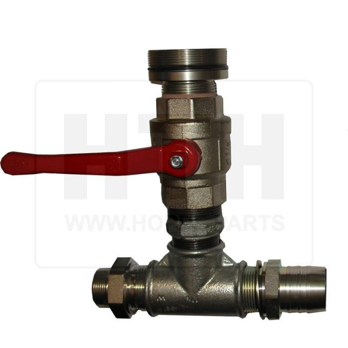 Saugstutzenadapter M68x2 90° auf Ø 40 mm