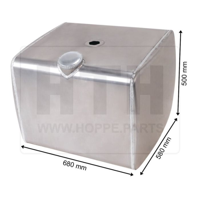Dieseltank 186 l Alu 680 x 500 x 580 Dieseltank 186 l Alu 680 x 500 x 580